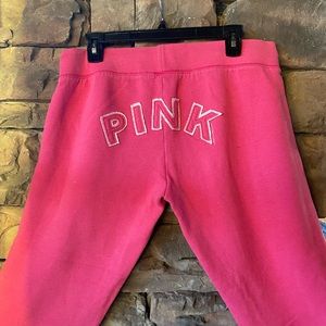 vintage Pink (brand) sweatpants- hot pink